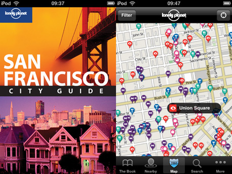 City Guide de Lonely Planet pour iPhone