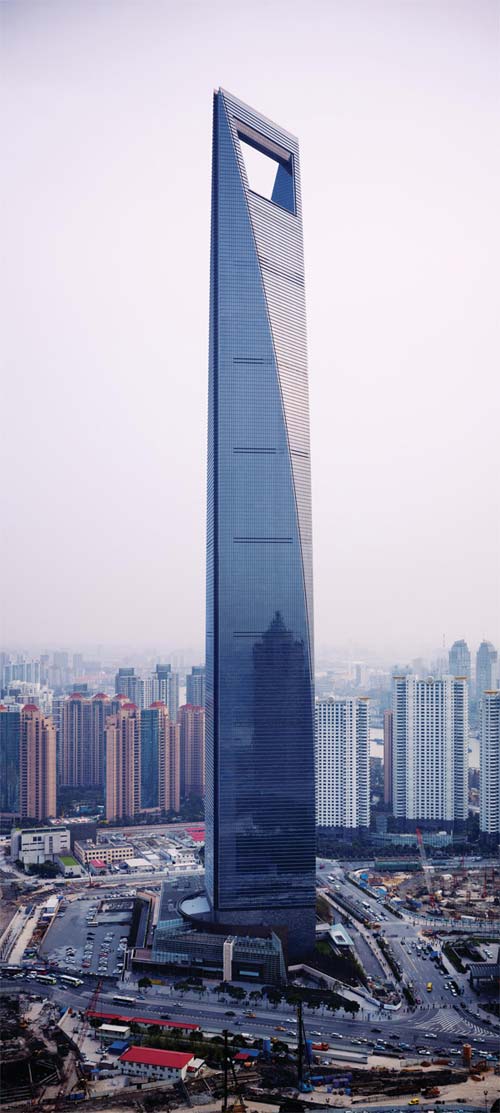 taille tour shanghai world financial